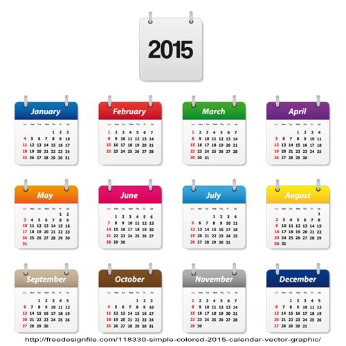 Αγωνιστικό Ημερολόγιο 2015