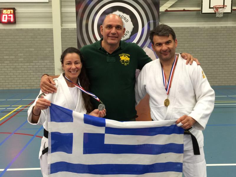 Ασημένιο μετάλλιο η Ά. Κομνηνού στο Dutch Open Masters (Judo)
