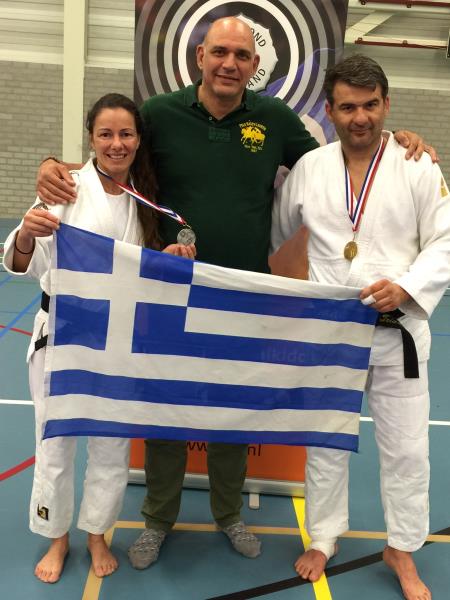 Ασημένιο μετάλλιο η Ά. Κομνηνού στο Dutch Open Masters (Judo)