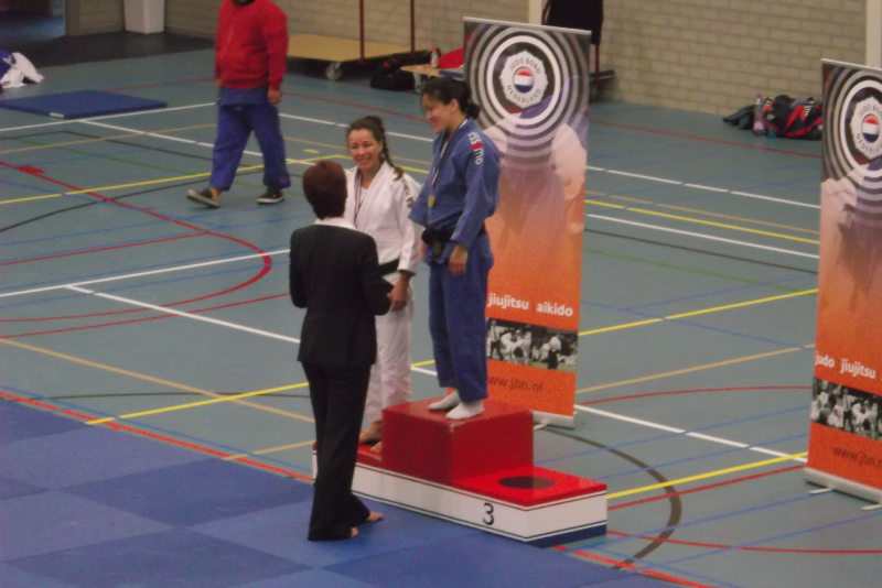Ασημένιο μετάλλιο η Ά. Κομνηνού στο Dutch Open Masters (Judo)