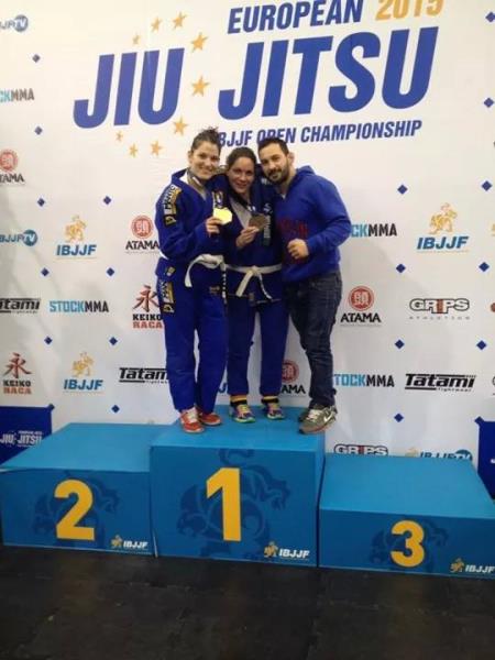 Χρυσή η Βασιλική Λυμπεροπούλου στο BJJ