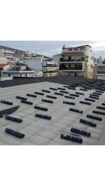 Στεγανοποίηση τις οροφής του κλειστού Ολυμπίας
