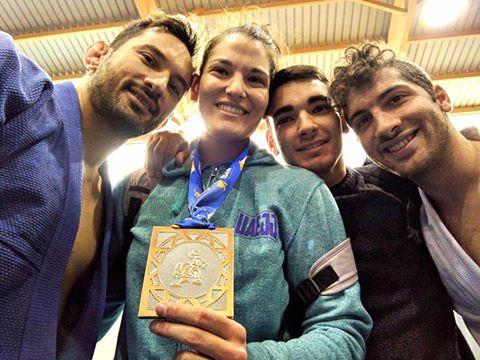 Ασημένιο μετάλλιο στο BJJ η Βασιλική Λυμπεροπούλου