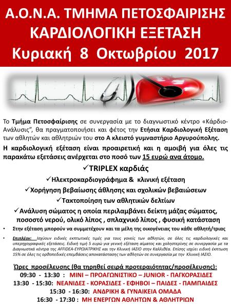 Καρδιολογικές εξετάσεις 