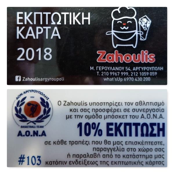 O ΖΑΧΟΥΛΗΣ ΑΡΓΥΡΟΥΠΟΛΗΣ κοντά στο basket